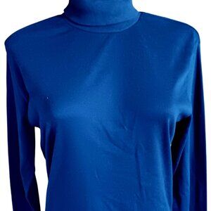 Medium Women's Vintage Sweater 1980s Single Stitch Turtleneck Long Sleeve Top